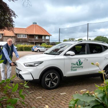 Gannochy Trust purchases first electric car in drive to zero carbon